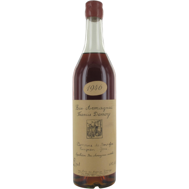 BAS-ARMAGNAC,AOC,45°,Domaine de Bonnefin,Francis Darroze