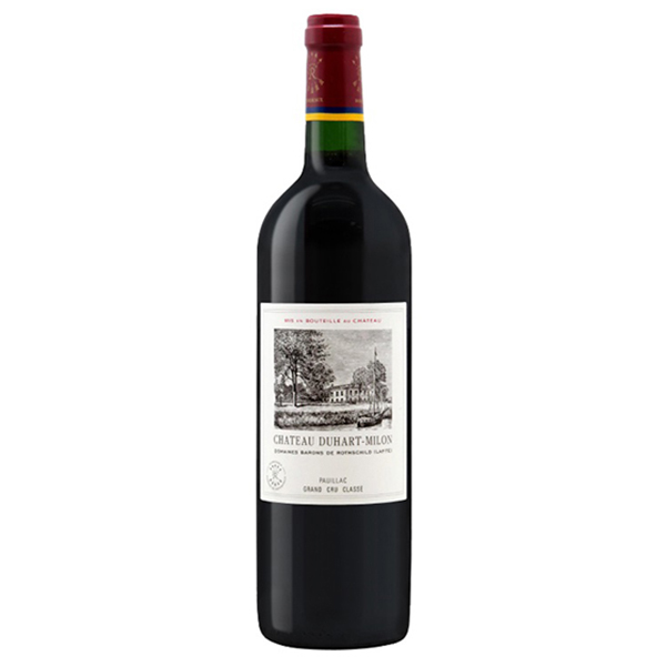 Château DUHART-MILON-ROTHSCHILD, 4e cru classé,Pauillac AOC
 (niveau bas-épaule), 1940