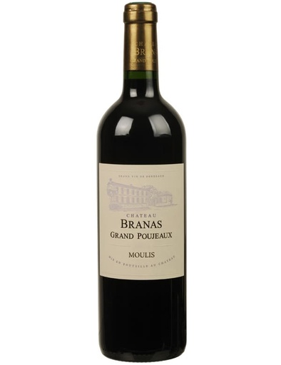 [BRAN GRAN 2022 RB  ] Château BRANAS GRAND POUJEAUX, cru bourgeois, Moulis AOC, 2022
