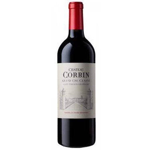 [CORB 2016 LIVR RB] Château CORBIN, grand cru classé,St-Emilion AOC (caisse bois de 12 bts), 2016